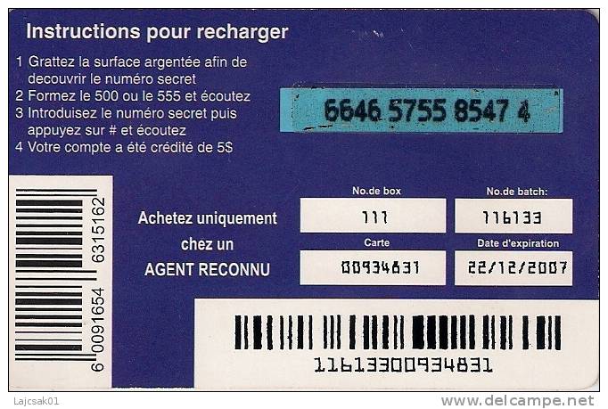 DRC Congo Super Cell Appel Recharge Card $5 - Kongo