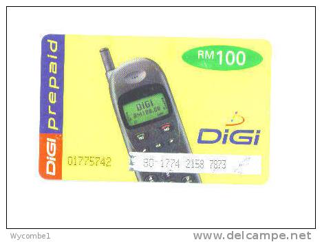 MALAYSIA - Remote Phonecard As Scan - Malasia