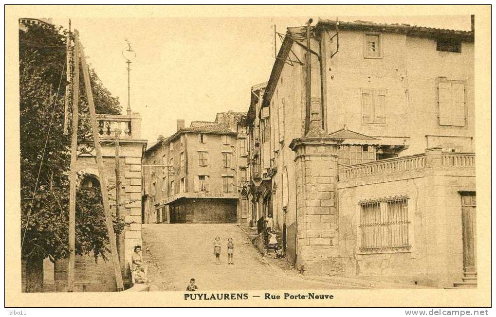 PUYLAURENS - Rue Porte Neuve - Puylaurens