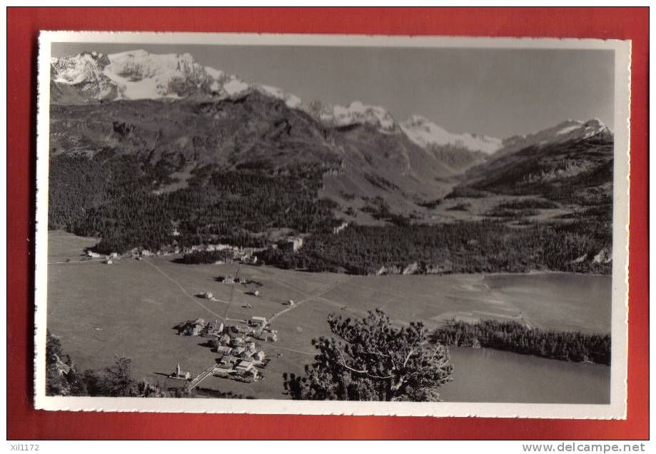 E1222 Sils Im Engadin Mit Piz Corvatsch Und Fefxtal.Non Circulé.Meerkömper Sils 32 - Sils Im Engadin/Segl