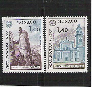 1977 Monco    YV. 1101-2   Mi. 1273-4** MNH - 1977