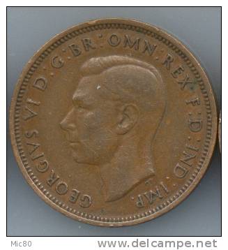 Grande-Bretagne Half Penny 1938 Ttb/sup - C. 1/2 Penny