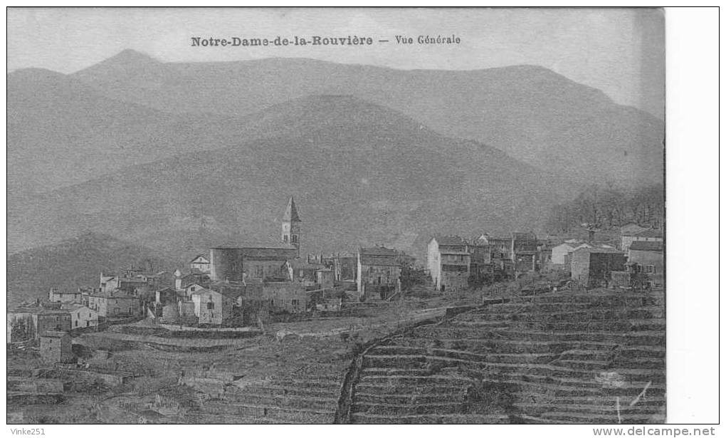 Gard Notre Dame De La Rouvière Vue Générale - Notre-Dame-de-la-Rouvière