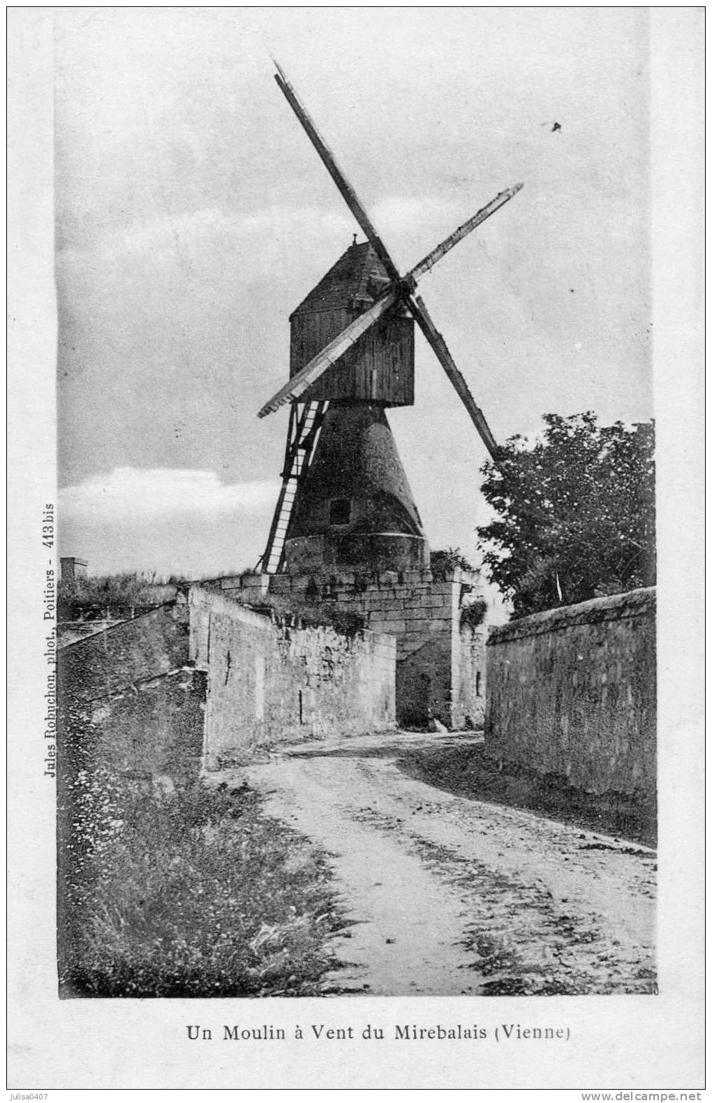 MIREBALAIS (86) Vue Du Moulin à Vent Beau Plan - Autres & Non Classés