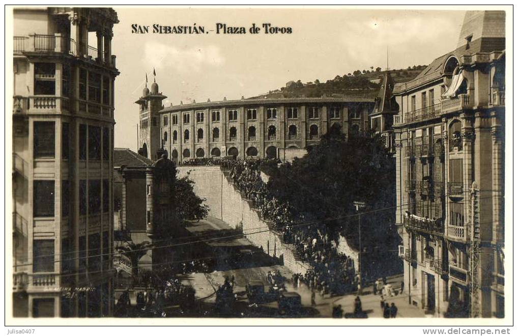 SAN SEBASTIAN (Espagne) Corrida Tauromachie Arènes Plaza De Toros - Guipúzcoa (San Sebastián)