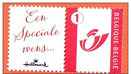 Belgie Postzegel Hallmark Een Speciale Wens Postfris Unused - Otros & Sin Clasificación