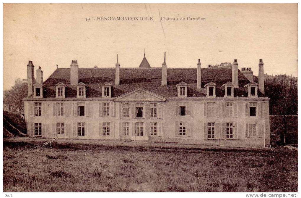 22 --- Henon - Moncontour --- Chateau De Catuelan - Moncontour