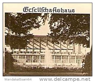 AK 25 Palmengarten / Frankfurt A. M. Am Weiher Gesellschaftshaus Musikpavillon Mehrbild 6 Bilder Mit Wappen 28.7.53 (16) - Luebeck-Travemuende