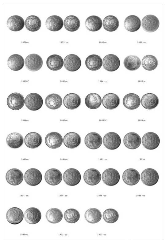 Set Of 23 Pcs U.S. Morgan Dollar 1878- 1903 Replica - 1878-1921: Morgan