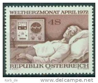 Österreich - Austria 1971 / MiNr. 1386 ** MNH /   Welt - Herzmonat - Ungebraucht