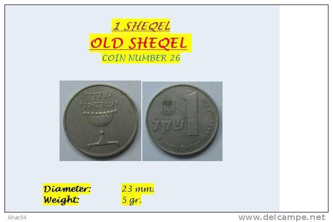 ISRAEL LOT  33 DIFFERENT COINS REPRESENTS  THE HISTORY OF ISRAEL SINCE 1949. FREE SHIPPING , SURFACE MAIL. REGISTERED.