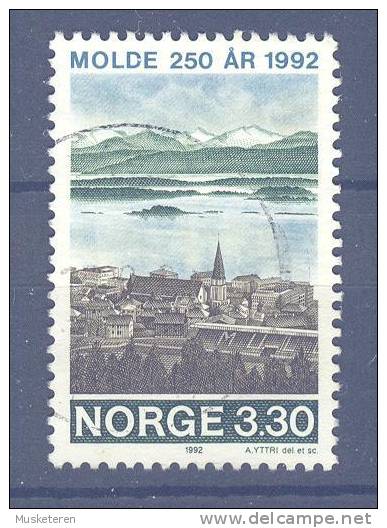 Norway 1992 Mi. 1099    3.30 Kr Stadt Kristiansund - Oblitérés