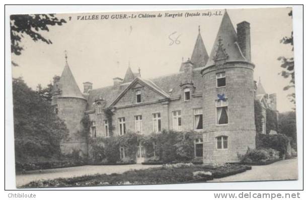 GUER    /    56  "    VUE GENERALE       "  CPA  9X14 - Guer Coetquidan