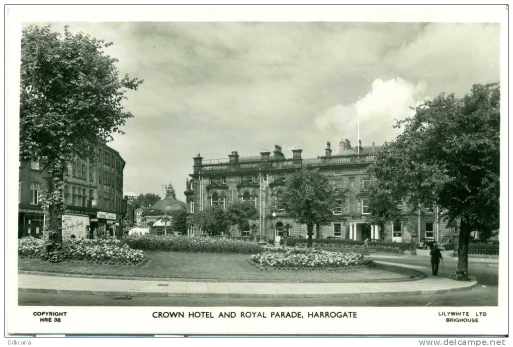 Harrogate - Crown Hotel And Royal Parade - Harrogate