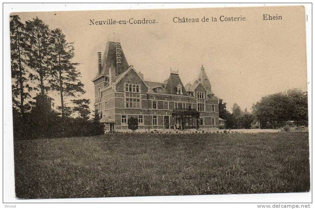 16860  -   Neuville En  Condroz  Chateau  De  La  Costerie      Ehein - Nandrin