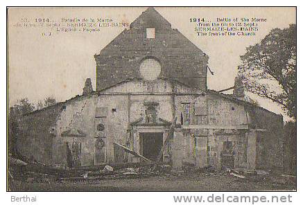 51 SERMAIZE LES BAINS - L Eglise - Facade - Sermaize-les-Bains