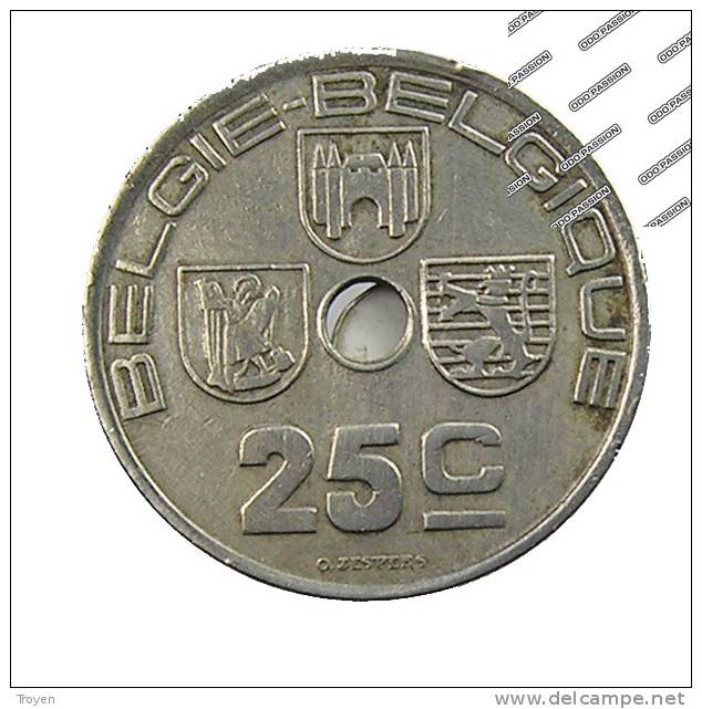 25 Centimes - 1938 -  Cu.br. - TB - 25 Cents