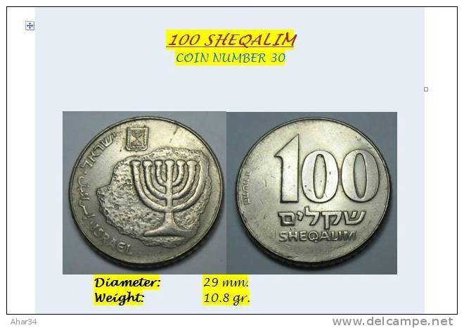 ISRAEL LOT  33x10=330  DIFFERENT COINS PRUTA  AGORA AGORAH COIN LIRA . FREE SHIPPING SURFACE MAIL REGISTERED  .