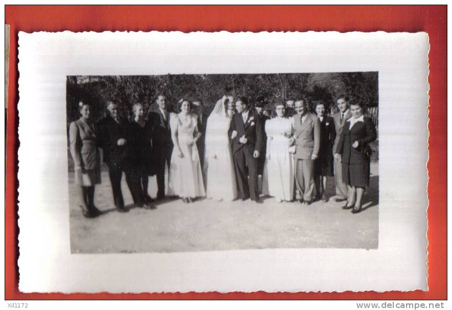 E1247 Carte-Photo Mariage, Hochzeit, Wedding, Matrimonio, Non Circulé. - Noces