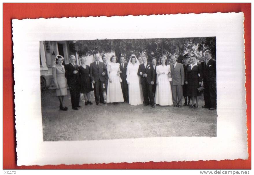 E1251 Carte-Photo Mariage, Hochzeit, Wedding, Matrimonio, Non Circulé. - Marriages