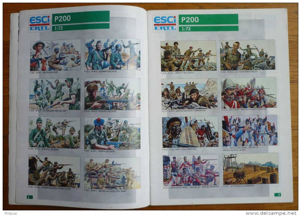 CATALOGUE ESCI ERTL 1991 MODEL KITS FIGURINES MAQUETTES ITALY - Francia