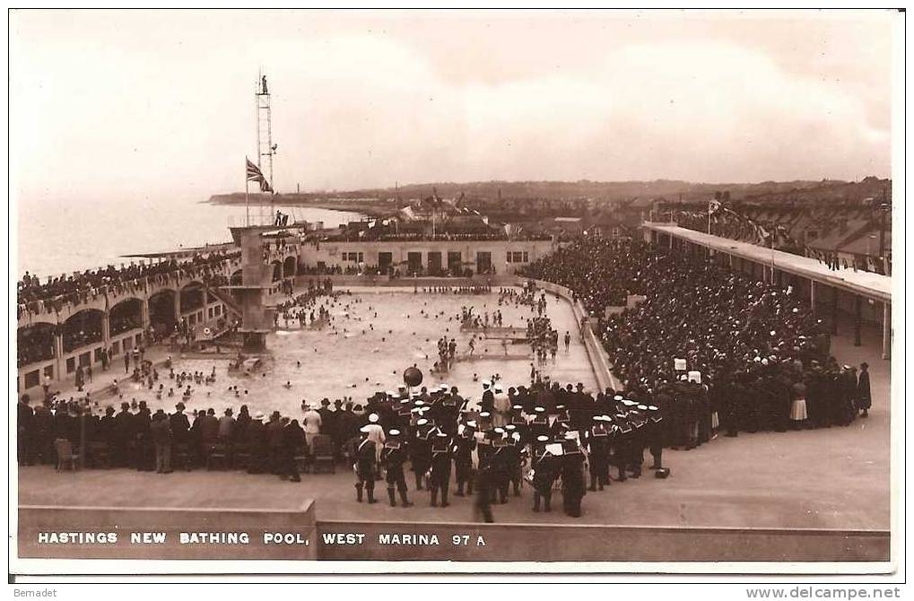 HASTINGS NEW BATHING POOL WEST MARINA - Hastings