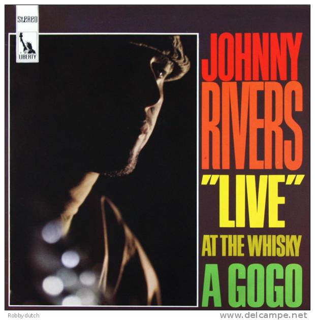 * LP *  JOHNNY RIVERS - LIVE AT THE WHISKY A GOGO (Germany 1964) - Blues