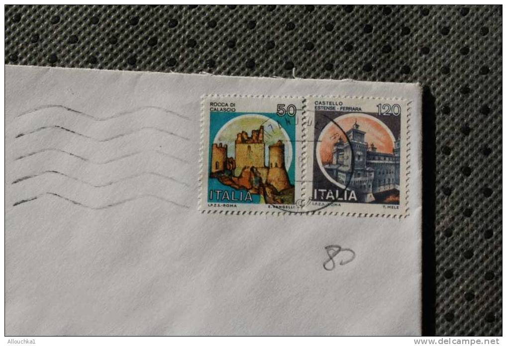 ITALIA  LETTERA  LETTRE - LETTER  >1980 :  >   => FONSEGRIVES  PAR BALMA 31  FRANCE - 1971-80: Storia Postale