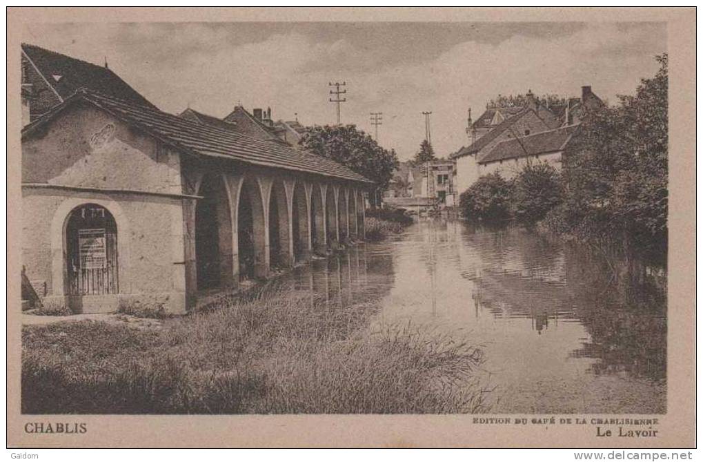 CHABLIS - Le Lavoir - Chablis