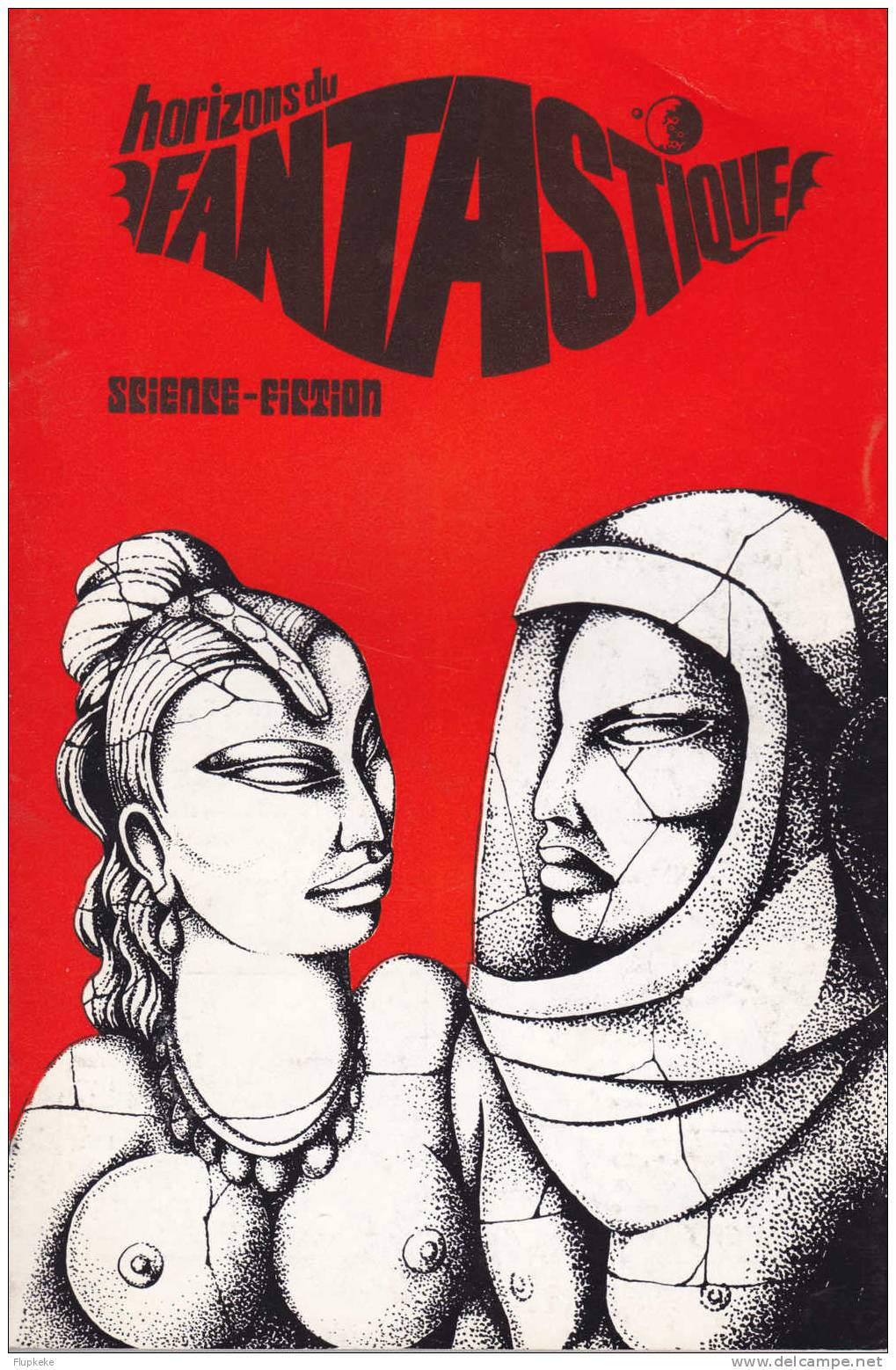 Horizons Du Fantastique 23 Avril 1973 Couverture Paul Lebec - Fanzines