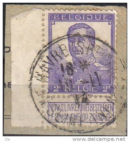 117  Obl  Le Havre (Spécial)  Cob 22.5 - 1912 Pellens