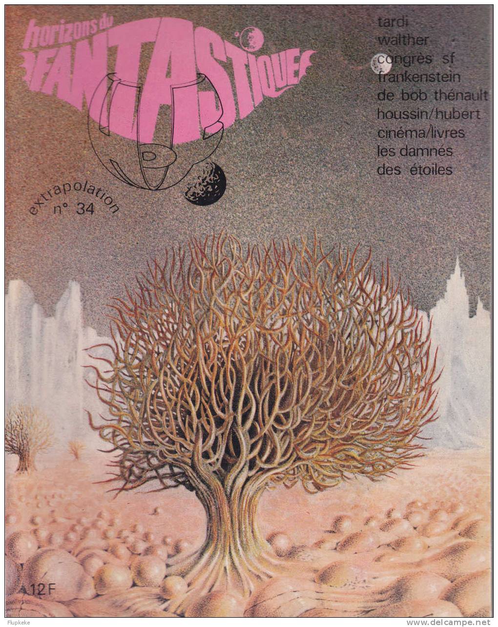 Horizons Du Fantastique 34 Juin 1975 - Fanzines