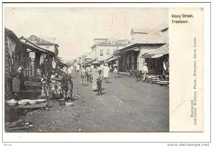 AFR-105   SIERRA LEONE : FREETOWN : Kissy Street - Sierra Leona