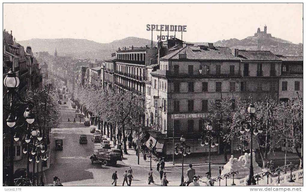 13 /  MARSEILLE / BOULEVARD D ATHENES ET NOTRE DAME DE LA GARDE/  JOLIE CARTE - Quartier De La Gare, Belle De Mai, Plombières