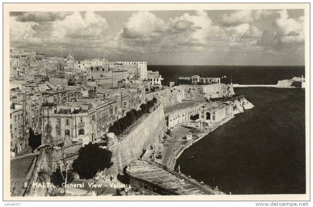 LA VALETTE (Malte) Vue De La Ville - Malte