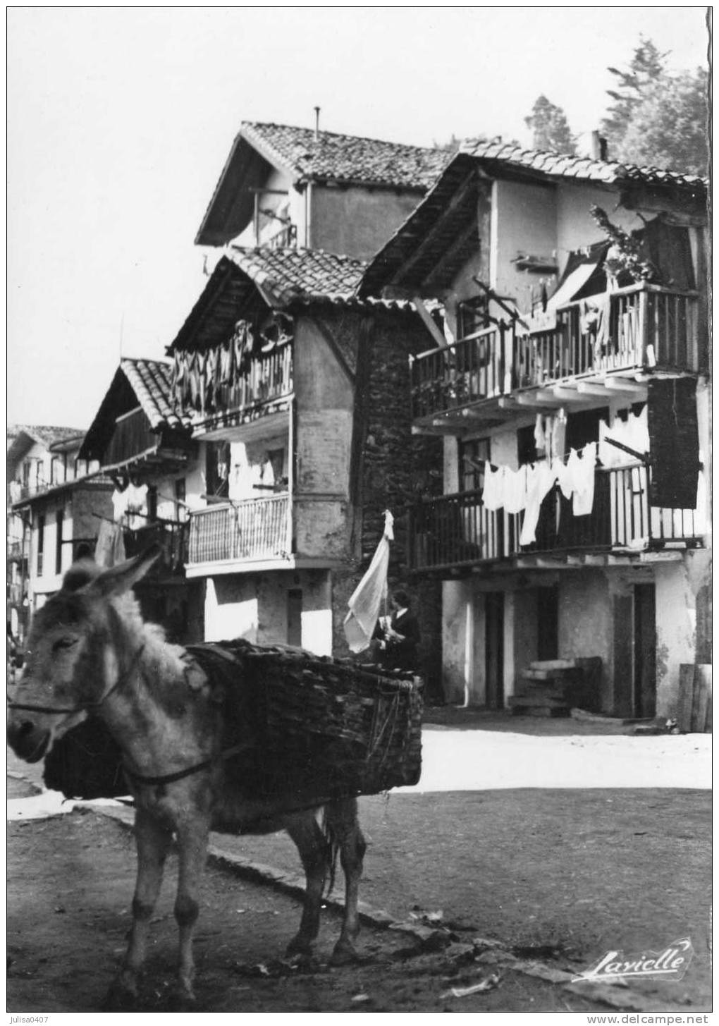 FONTARABIE (Espagne) Cpsm Vieux Quartier Ane - Guipúzcoa (San Sebastián)