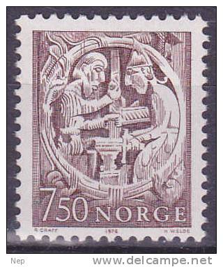 NOORWEGEN - Michel - 1976 - Nr 718 - MNH** - Cote 2,50€ - Neufs