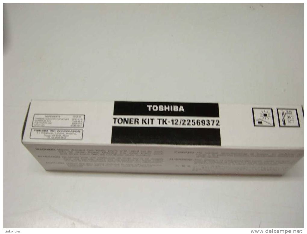 CARTOUCHE CARTRIDGE TONER  KIT TOSHIBA Fax Imprimante TK-12/22569372 Neuf BO - Inkwells