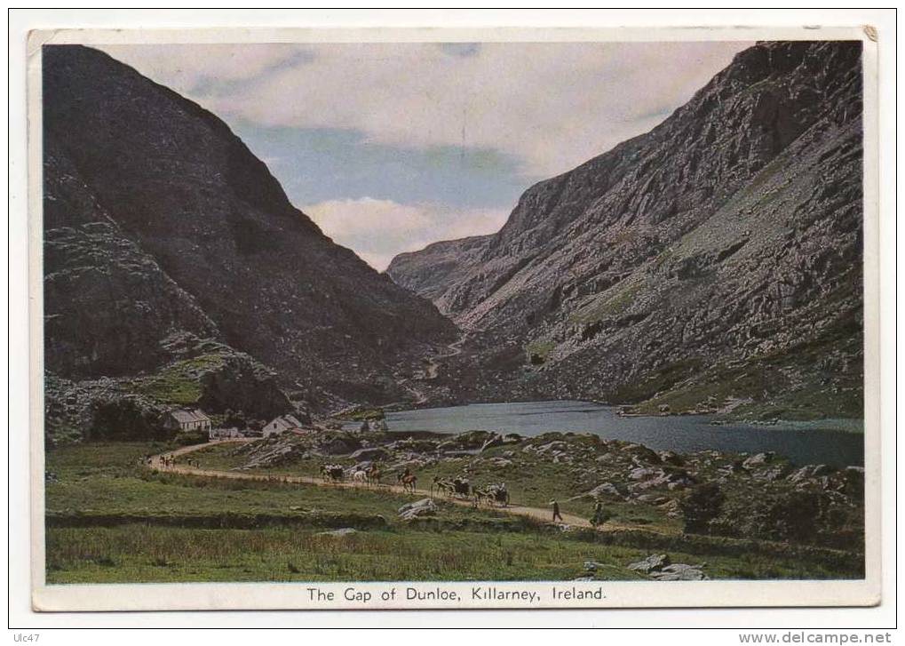 - The Cap Of Dunloe, Killarney, Ireland. - Scan Verso - - Kerry