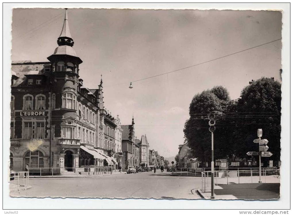 68 - SAINT LOUIS - Centre Ville - Bord Dentelé - Très Bon état - Saint Louis