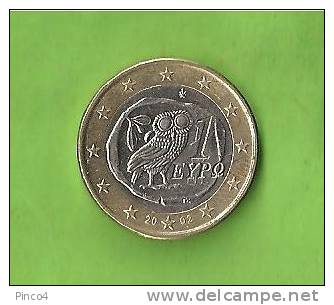 GREECE / GRECIA 1 EURO 2002 - Grèce