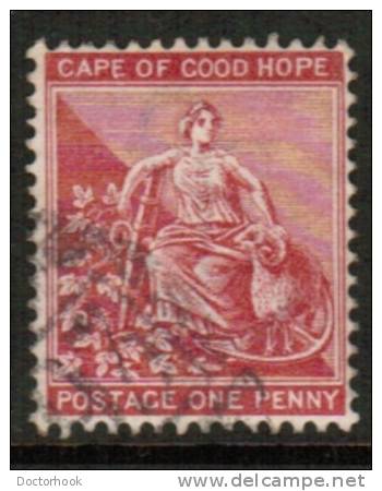 CAPE HOPE   Scott # 43  F-VF USED - Cape Of Good Hope (1853-1904)