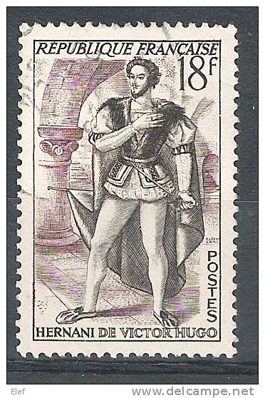 France  1953, THEATRE: Yvert N° 944: HERNANI De Victor Hugo ; Obl Cachet  Rond ,TB - Theater