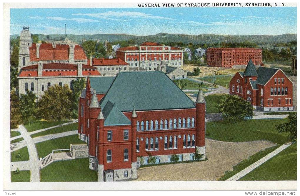 11503   Stati  Uniti  Syracuse  N.Y.    General View Of  Syracuse  University  NV - Syracuse