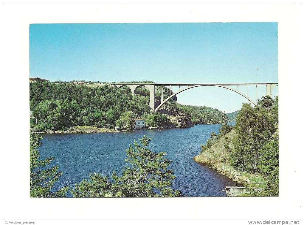 Cp, Norvège, Svinesund, The Bridge Linking Norway And Sweden - Norvège