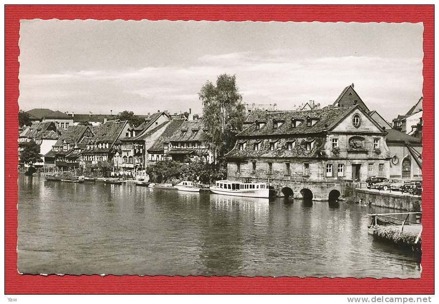 GERMANIA 1976 BAMBERG, VEDUTA DAL FIUME REGNITZ. VIAGGIATA - Bamberg