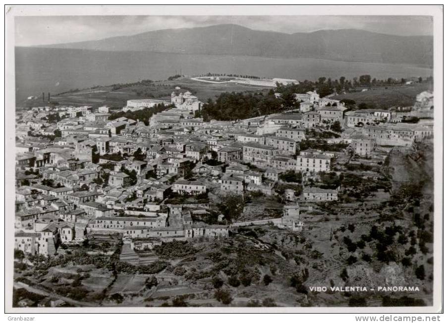 VIBO VALENTIA, PANORAMA, B/N, VG 1955   **** - Vibo Valentia