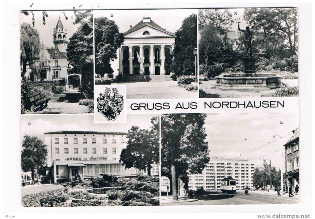 D1478   NODHAUSEN : Gruss Aus ( Multiview) - Nordhausen