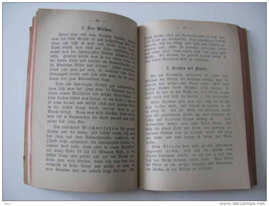 Wegweiser Zum Häuslischen Glück Für Mädschen - Haus Und Handarbeit Und Kochen..Guide Pratique De La Jeune Fille .1893 - Eten & Drinken