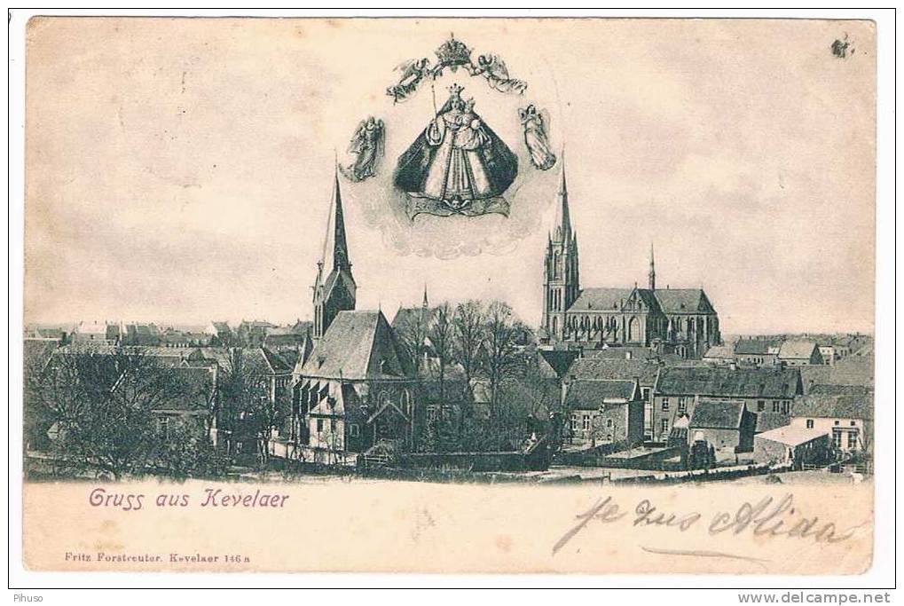 D1482   KEVELAER : Gruss Aus - Kevelaer